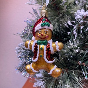 Gingerbread man Cookie Ornament Old World Christmas