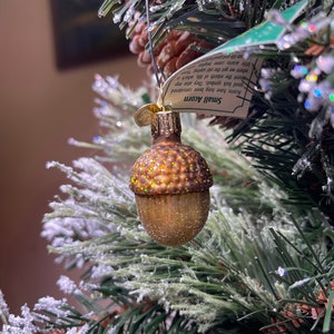 Acorn Old World Christmas Christmas Tree Ornament