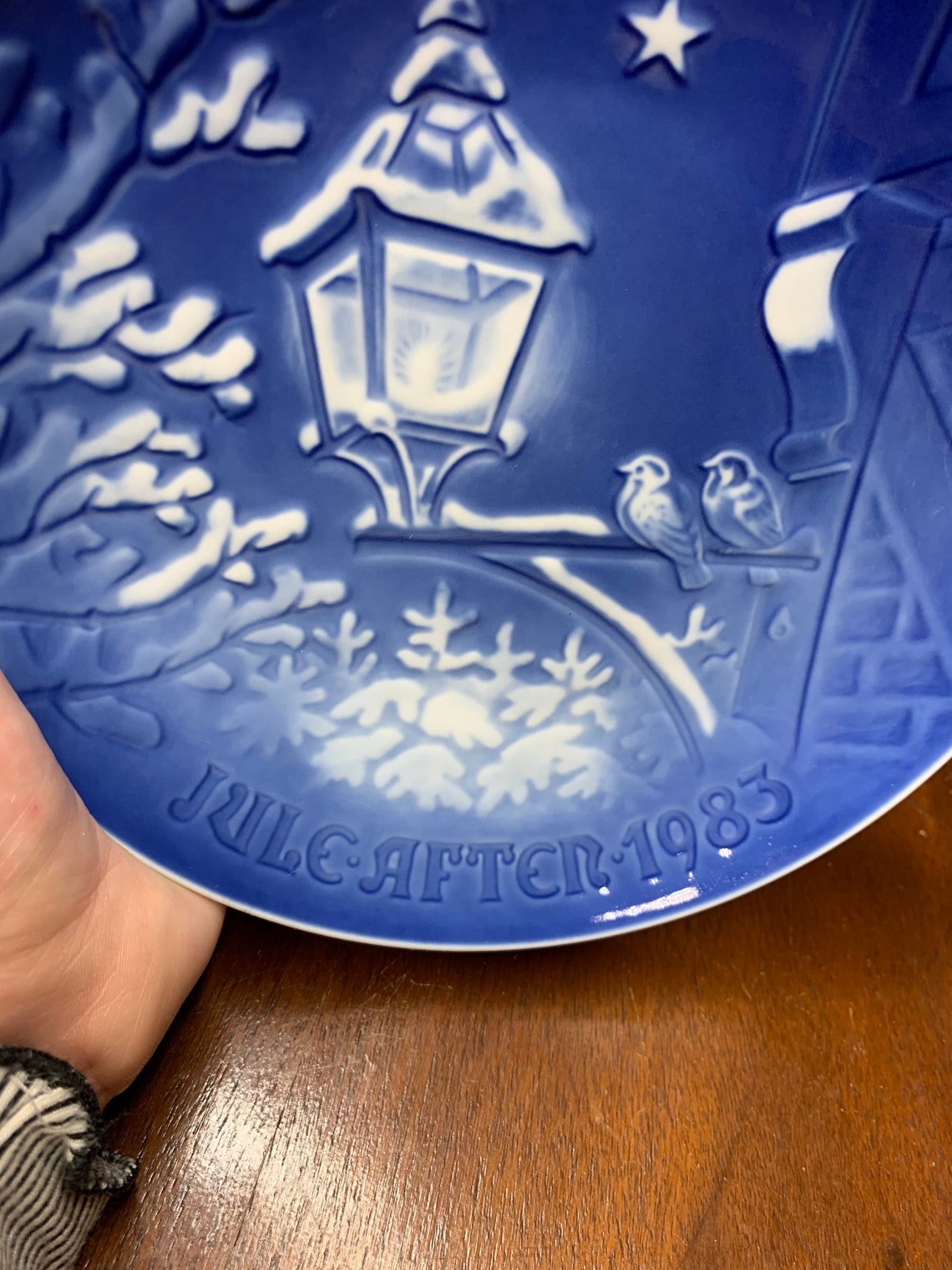 Jule after 1983 collectible B&G Christmas plate Etsy