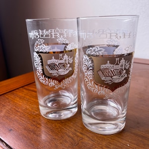 Vintage Hebrew Jewish Glasses