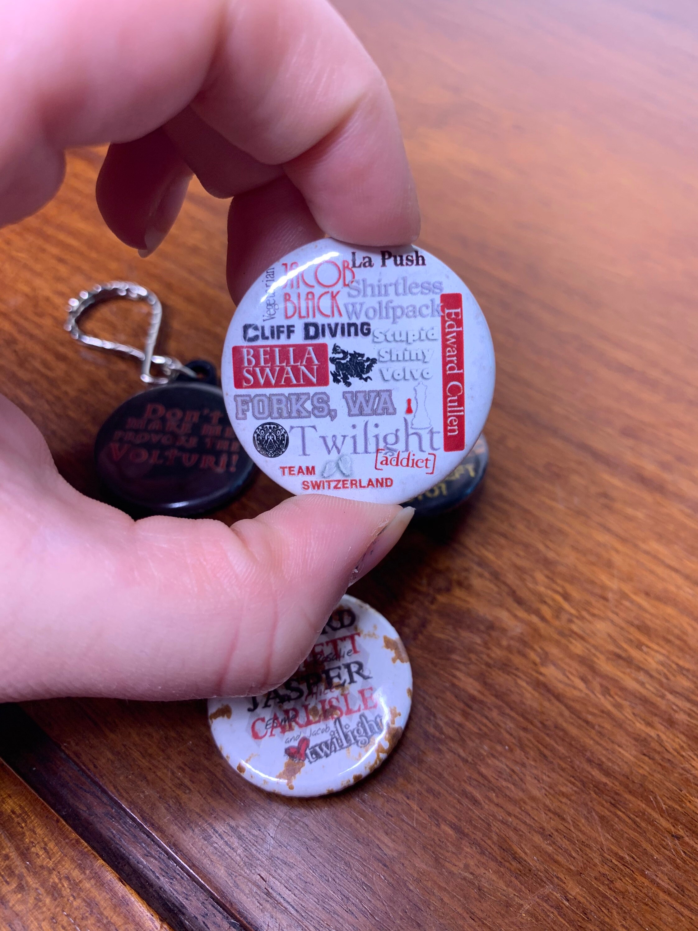 Forks WA Twilight Button Pack Etsy