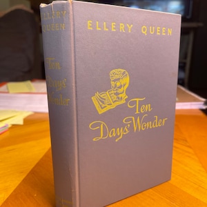 1948 Ten Days Wonder by Ellery Queen 1st Edition