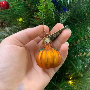 Halloween Mini Pumpkin Ornaments Old World Christmas