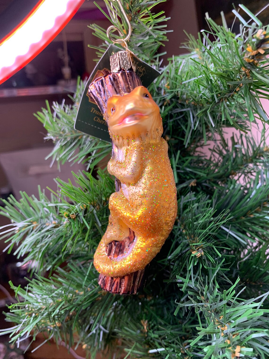 Old World Christmas Bearded Dragon Ornament Etsy