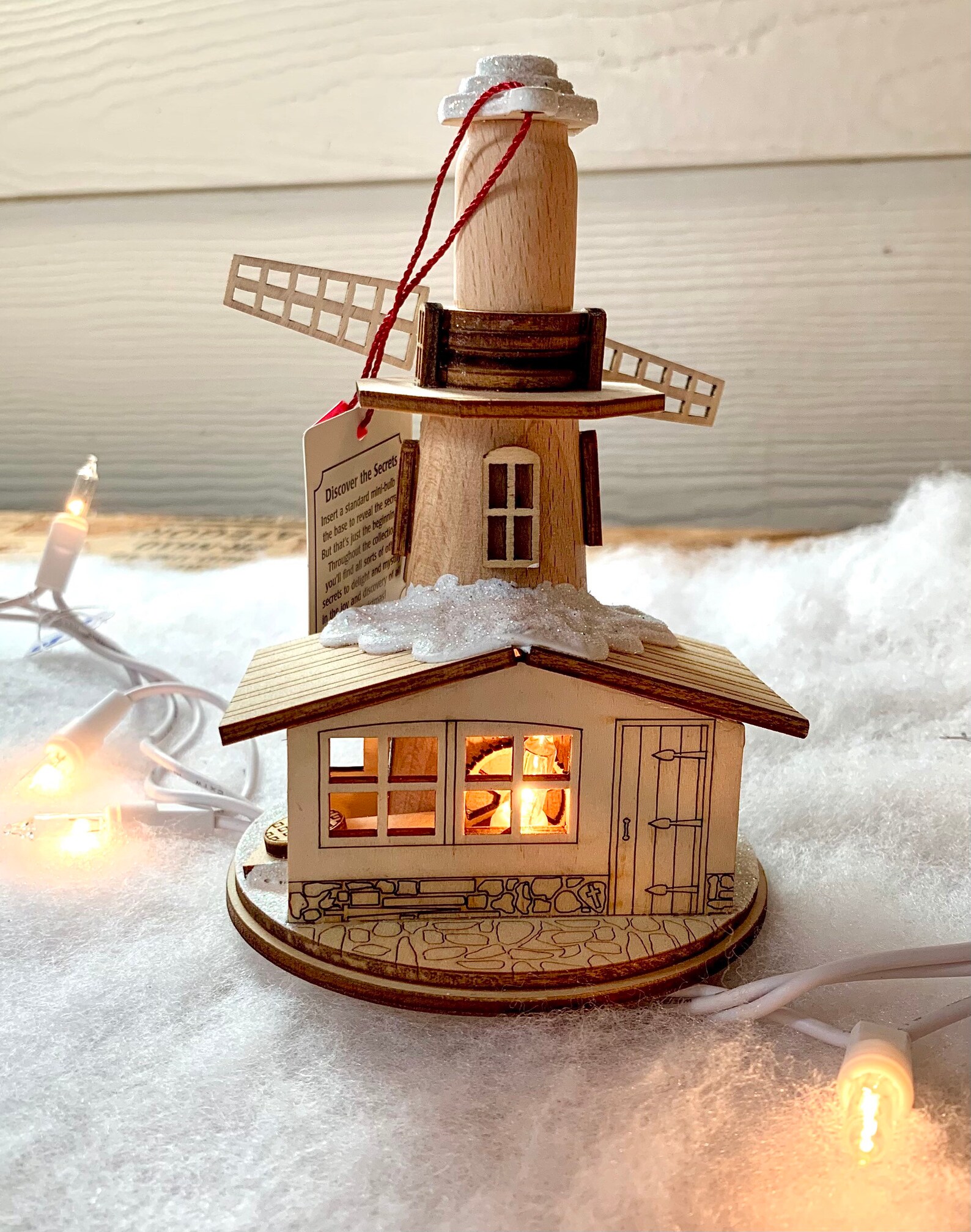 Windmill Ornament Christmas 