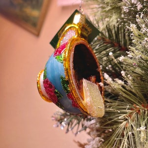 Tea Cup Ornament Old World Christmas