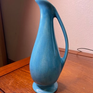 1950’s Porcelain Blue Pitcher