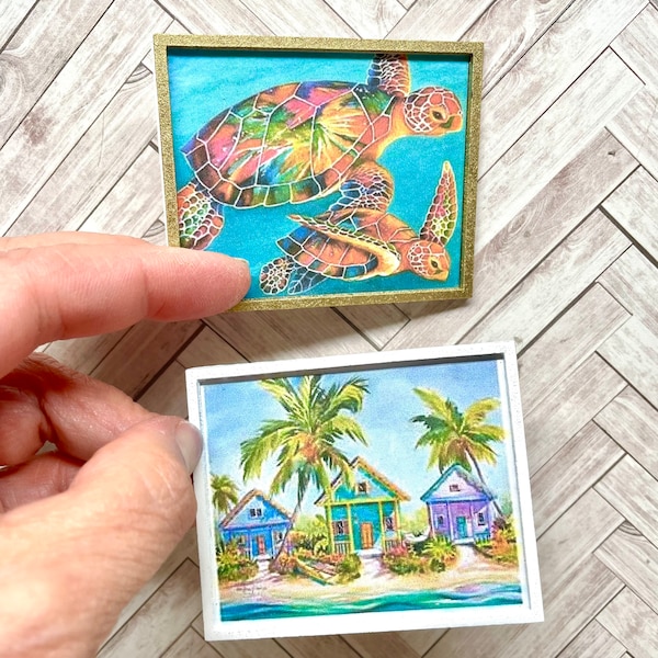 Miniature Beach Etsy