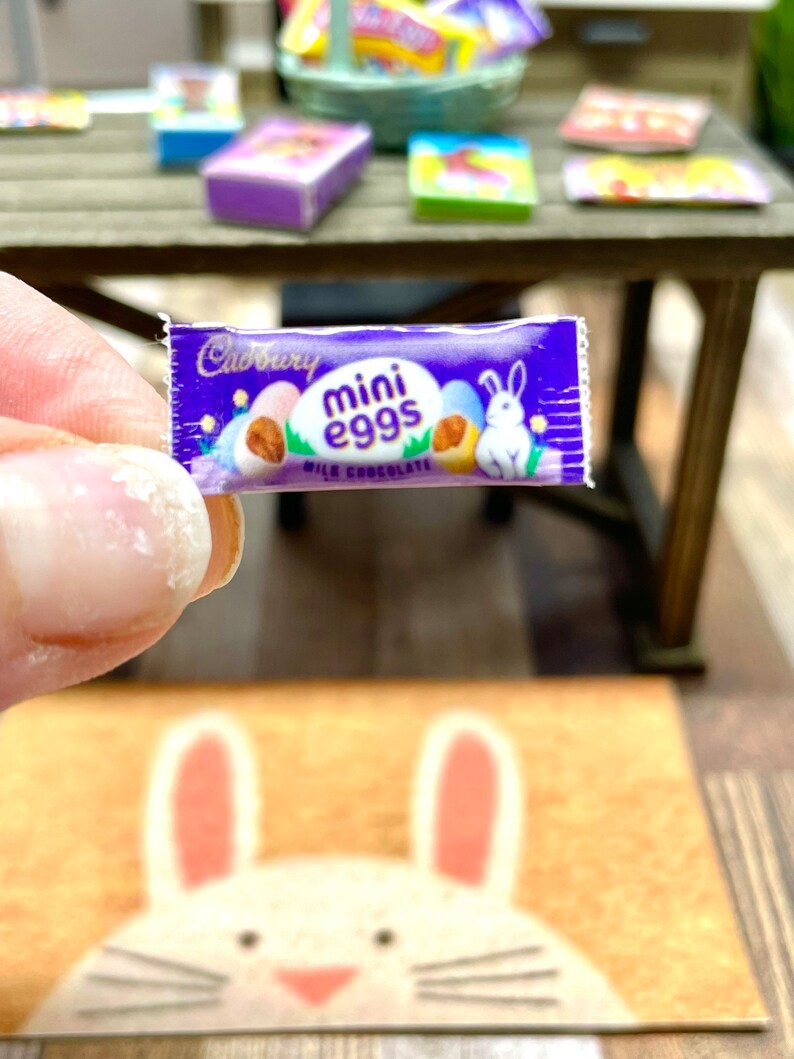 Miniature Easter Candy Purple bag of eggs