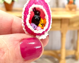 Dollhouse Easter Sugar Egg Decor