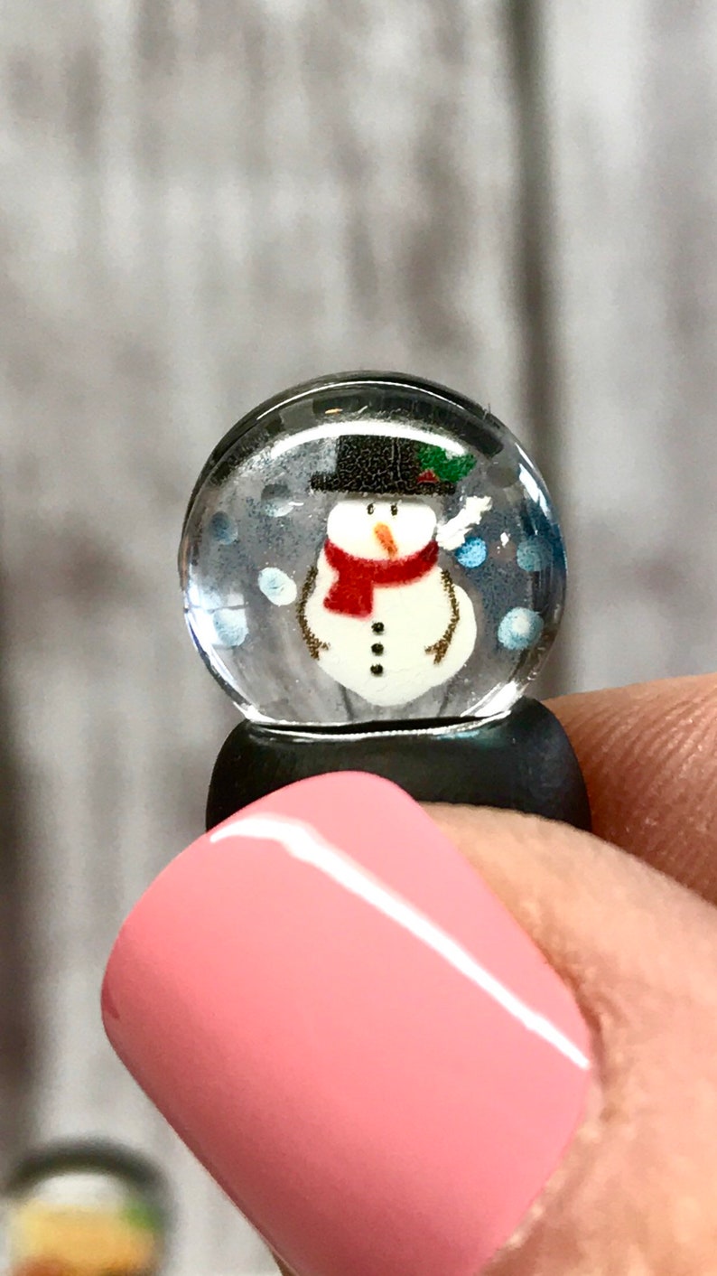 tiny figurines for snow globes