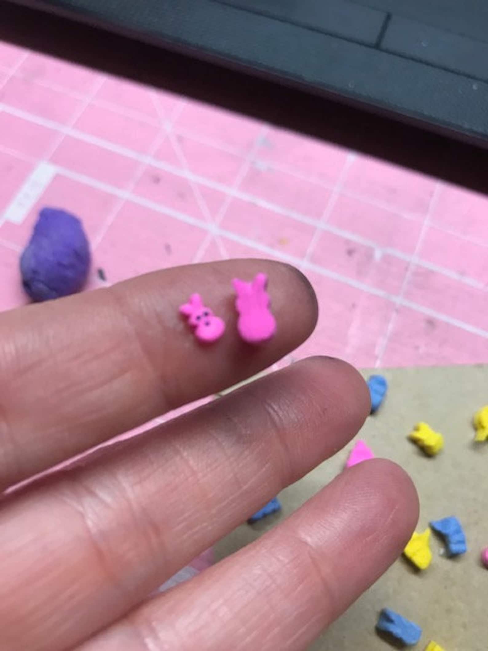 Miniature Dollhouse Easter Peeps Etsy