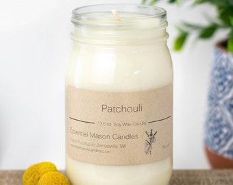 Patchouli Soy Candle - 13.6 oz