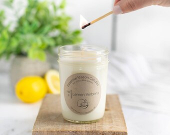 Lemon Verbena Soy Candle - 6.2 oz