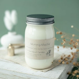 Morning Matcha Soy Candle - 13.6 oz