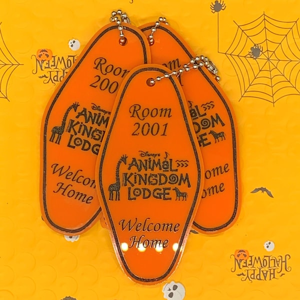 Animal Kingdom Lodge Vintage Keychain, Disney Parks Gifts, Fan Gifts