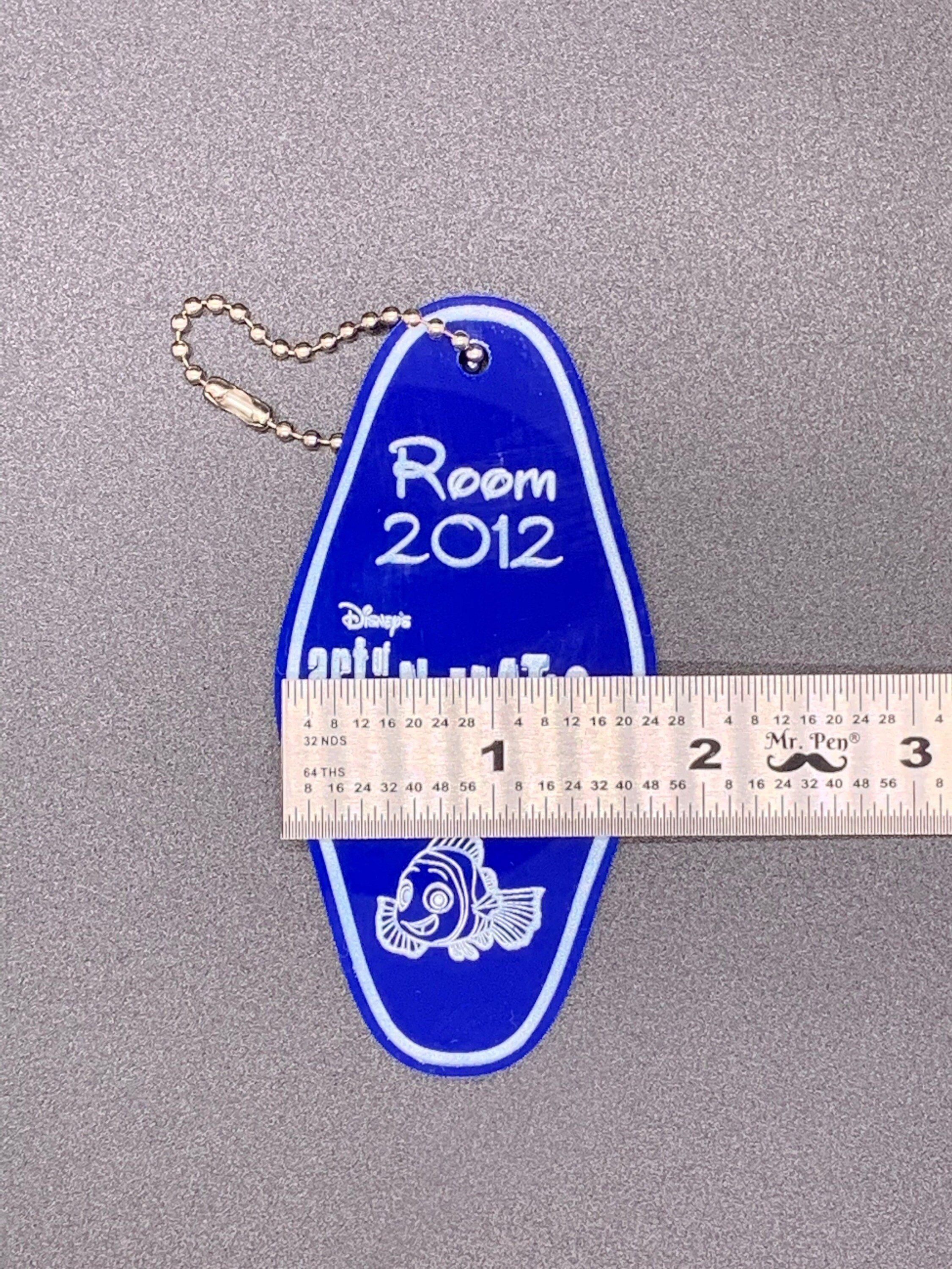 Art of Animation Vintage Keychain, Vintage Hotel Keychain, Disney Gift ...