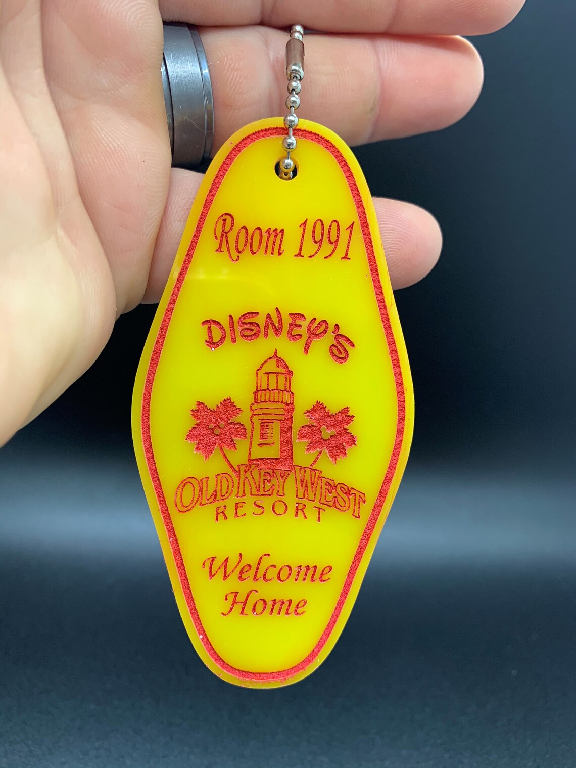Old Key West Resort Keychain Vintage Hotel Keychain Disney Etsy UK