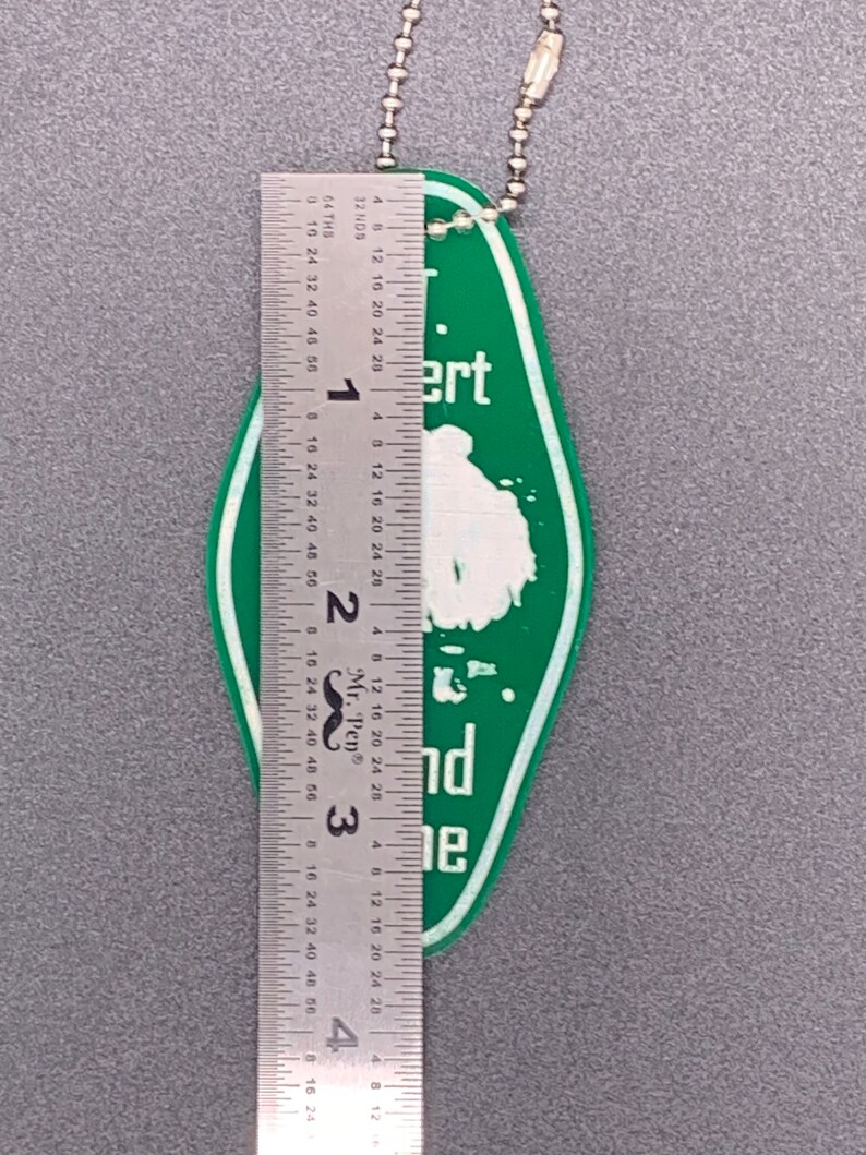 Mt. Desert Island Keychain Vintage Hotel Keychain Maine Etsy