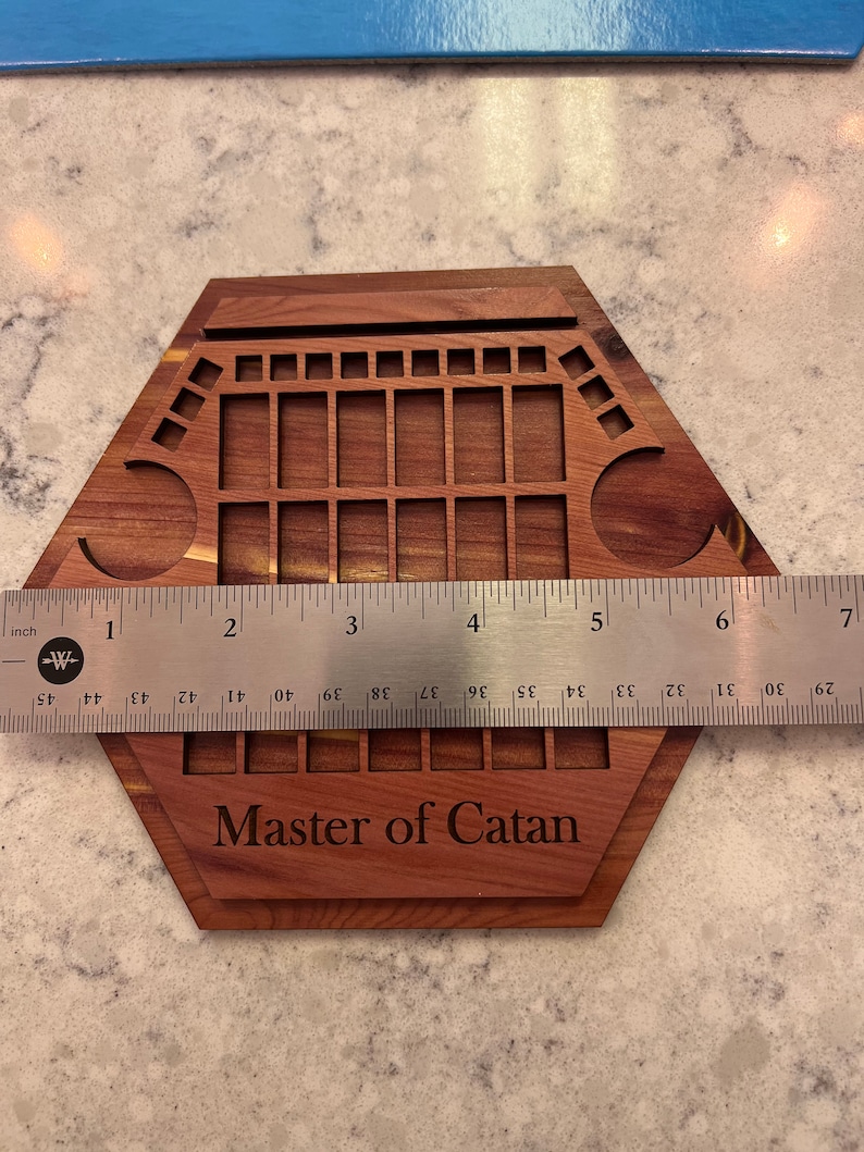 Catan Game Piece Holder Board Game Tray Board Games Etsy