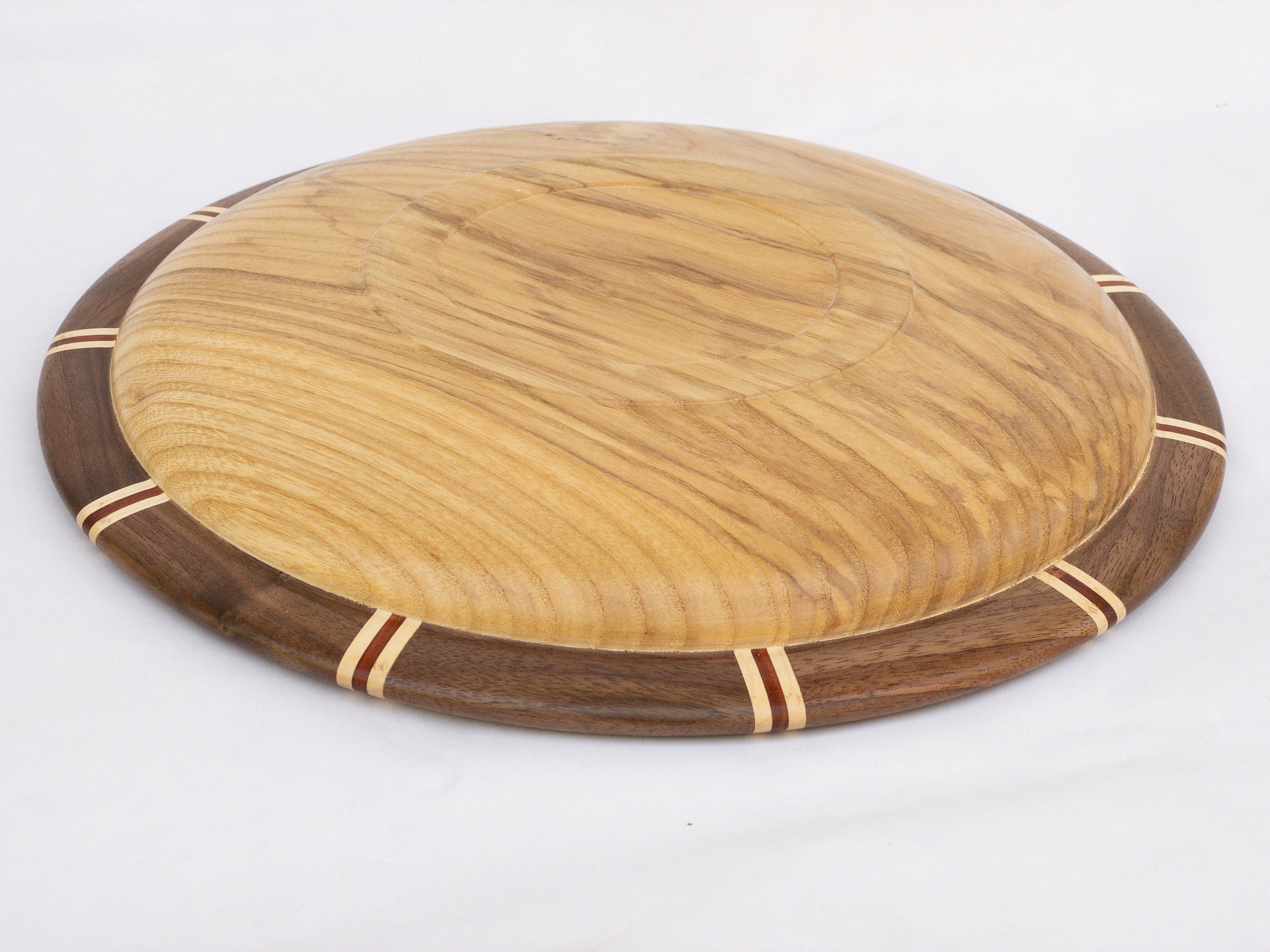 Ash Plate Wood Turning Lathe Turned Plate Hand Made Etsy