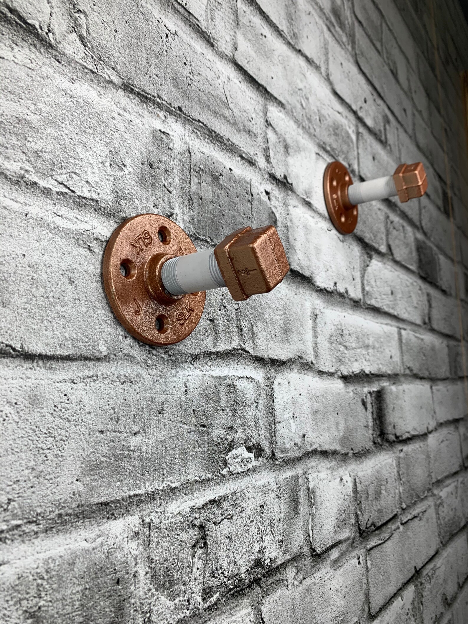 Coat Hangers/Hooks Rustic Pipe Hangers Etsy