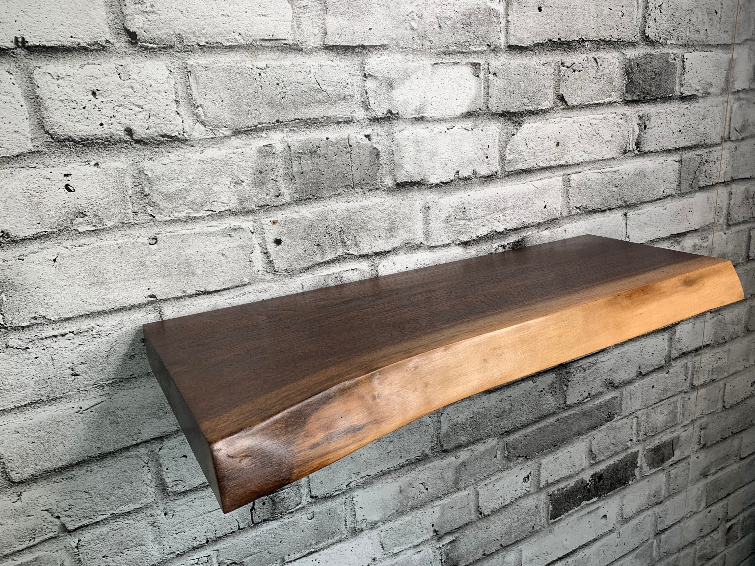 live edge wood floating shelf live edge wood floating shelf
