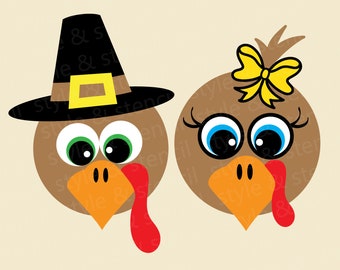 Download Boy Turkey Face Svg Etsy
