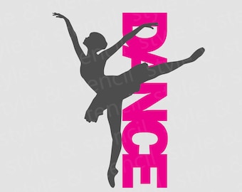 Dance SVG – Dancer Silhouette, Dance Mom Gifts (Digital Download)