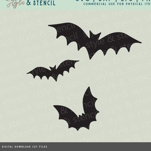 Halloween Bats SVG – Spooky Decor Cut Files (Digital Download)