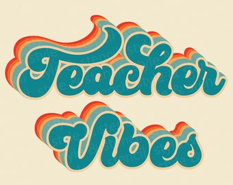 Download Teacher Vibes Svg Etsy