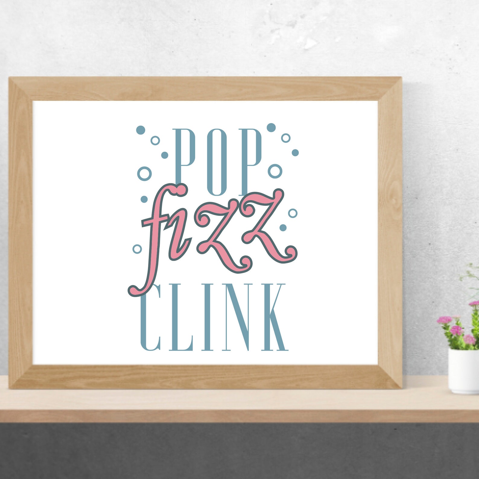 Pop Fizz Clink SVG Pop Fizz Clink Printable Happy New Year - Etsy