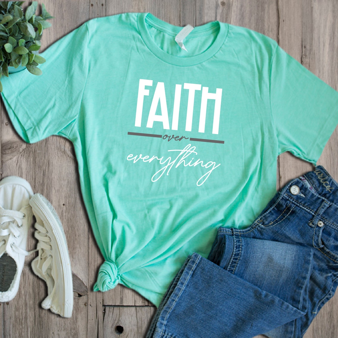 Faith Over Everything SVG Faith SVG Faith Shirt Faith - Etsy