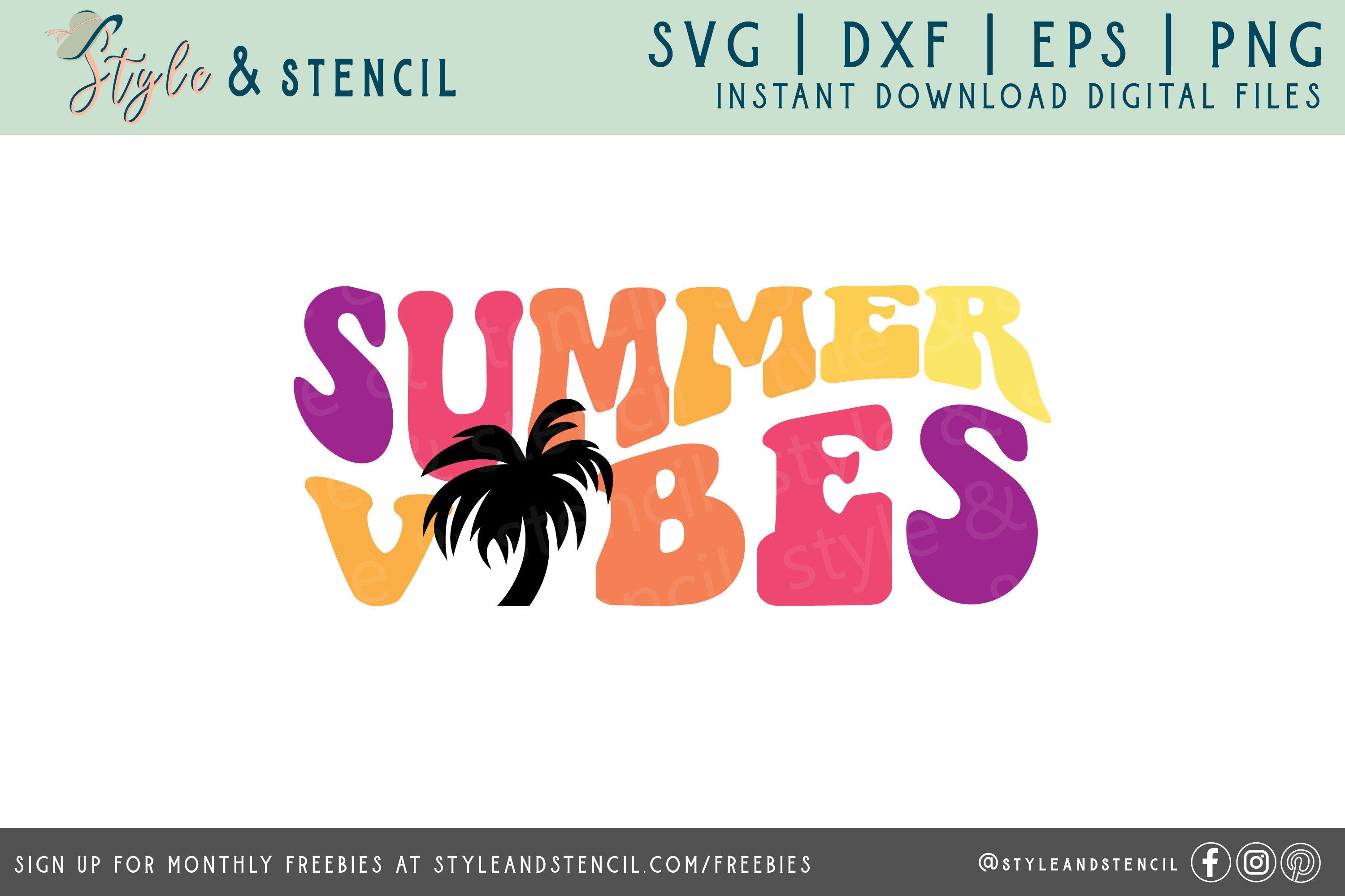 Summer Vibes SVG - Summer SVG - Sunrise SVG - Sunset Svg - Summer - Summer Png - Summer Vibes Png - Retro Svg - Sublimation - Summer Shirt