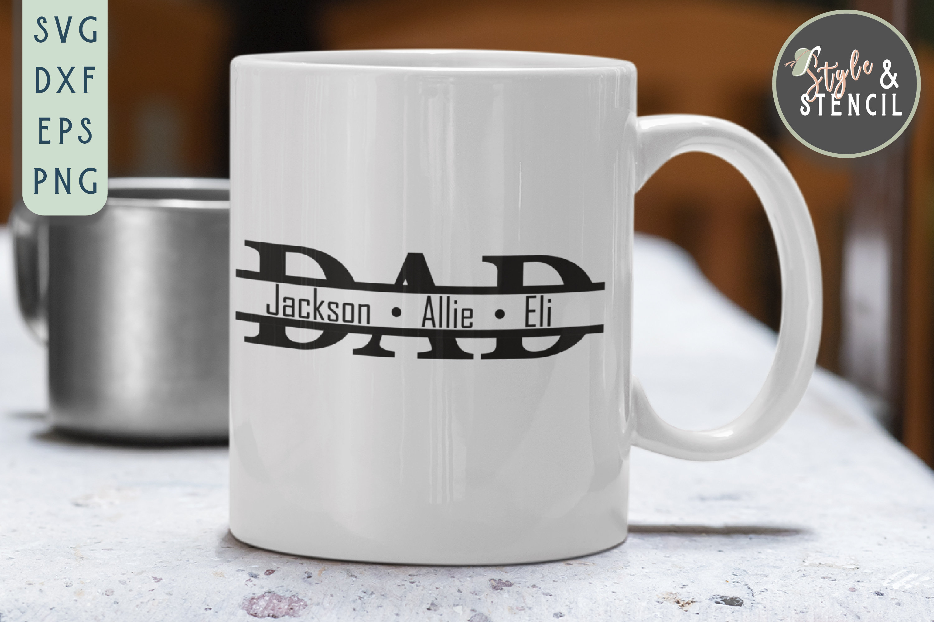 Dad Monogram Svg - 1353+ Crafter Files