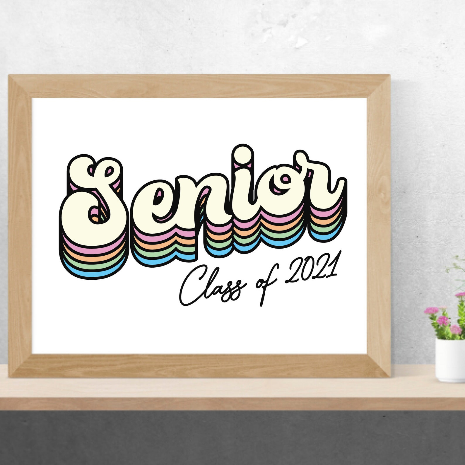 Senior 2021 svg senior 2021 shirts senior svg retro font  etsy