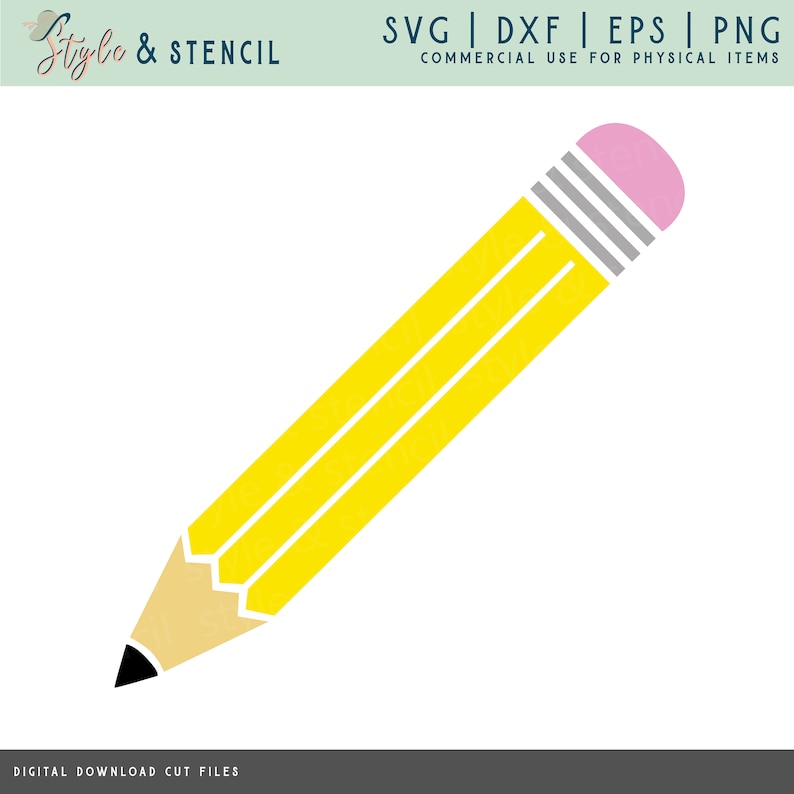 Pencil SVG School SVG School Sign Teacher SVG Teacher - Etsy