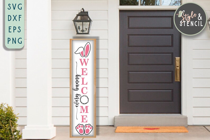 Download Easter Porch Sign SVG Spring Porch Sign SVG Easter Sign | Etsy
