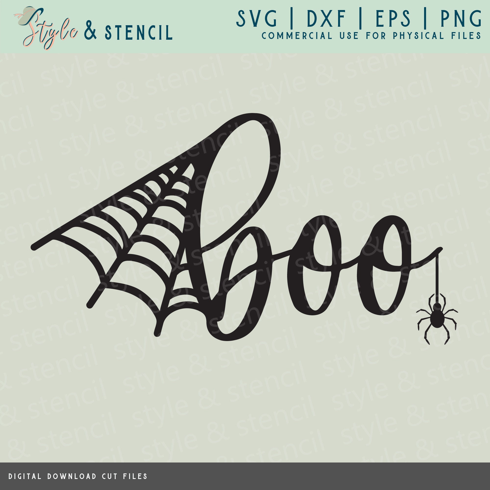 Boo Spider SVG - Halloween Shirt Svg - Boo SVG - Halloween SVG - Boo Sign - Boo Shirt - Spider Svg - Spider Web Svg - Spiderman - Halloween