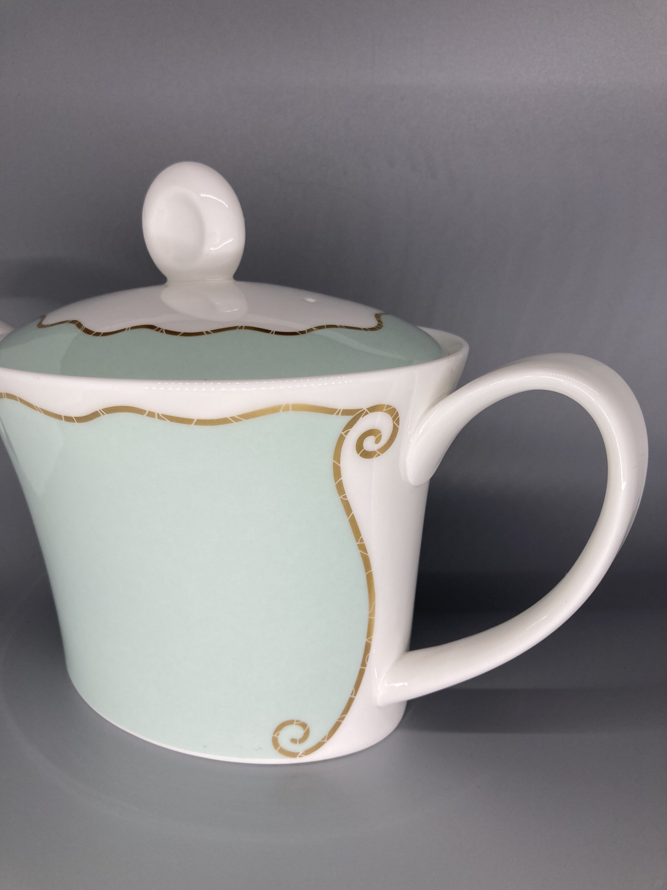 Vintage Royal Doulton Fusion Frivolous Green Teapot - Etsy