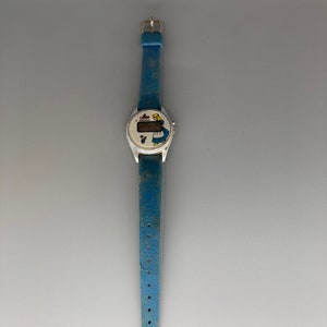 Vintage Medana Alice in Wonderland Digital Watch Not Working image 2