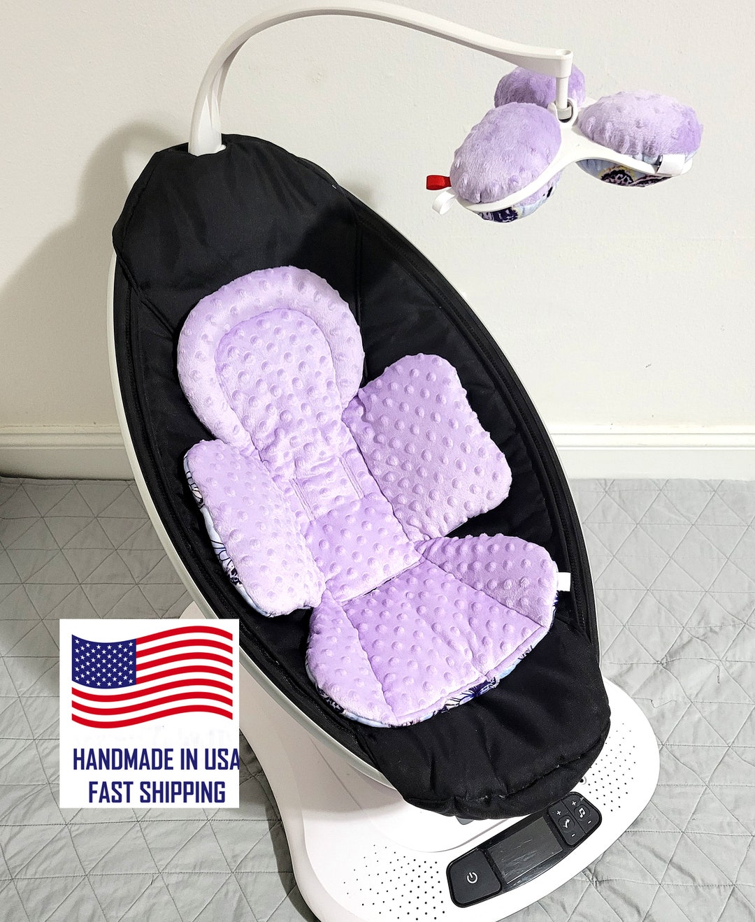 Infant Insert Compatible with 4Moms Mamaroo & Rockaroo – Car Seat Insert 2 Pack Infant Insert Compatible with 4Moms Mamaroo & Rockaroo – Car Seat Insert 2 Pack