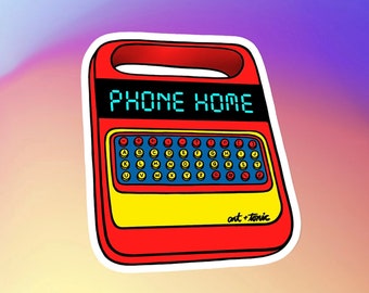 Phone Home sticker