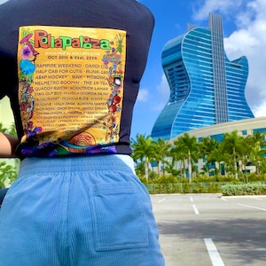 Rollapalooza Unisex Roller Skate Tee Parody Music Festival Funny Shirt