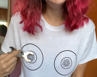 Roller Skate Wheels Cotton Unisex T Shirt