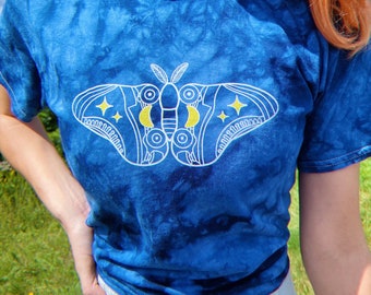 Moth Roller Skate Tie-Dye Tee