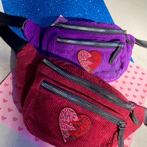 Skate Love Corduroy Fanny Pack