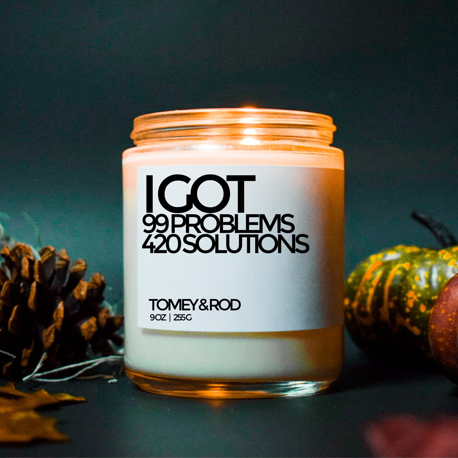 Weed Candle Cannabis Candle Adult Candle Gift for Weed Etsy