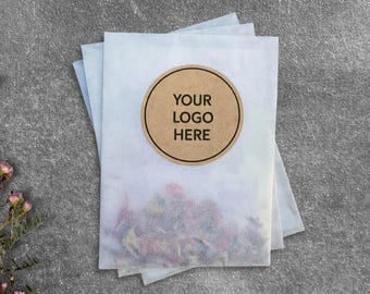 Own Branded Custom Printed Seed Packets, personalised with own logo / design / artwork for promotional corporate gifting events, Wildflower