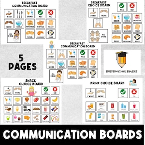 Keuzebord Voedselcommunicatie | Voedselkeuzebord | Voedsel | Visueel hulpmiddel | Keuzebord | Gedrag | Taakkaart | Autisme | Eerst dan